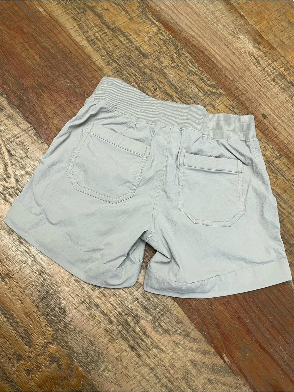 Lot /3 Athleta Trekkie Shortie Shorts Women's Size 2 Green Nylon hiking Outdoor - Picture 2 of 9